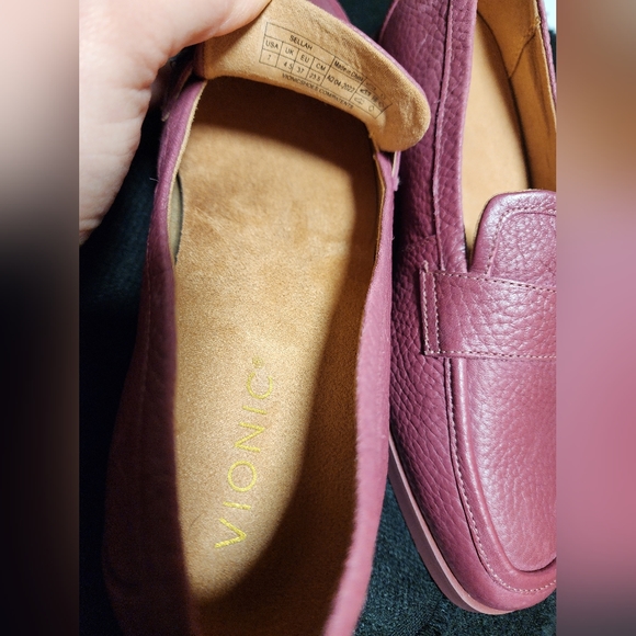 *NEW*Vionic sellah square toe loafer in sharaz - Picture 4 of 4